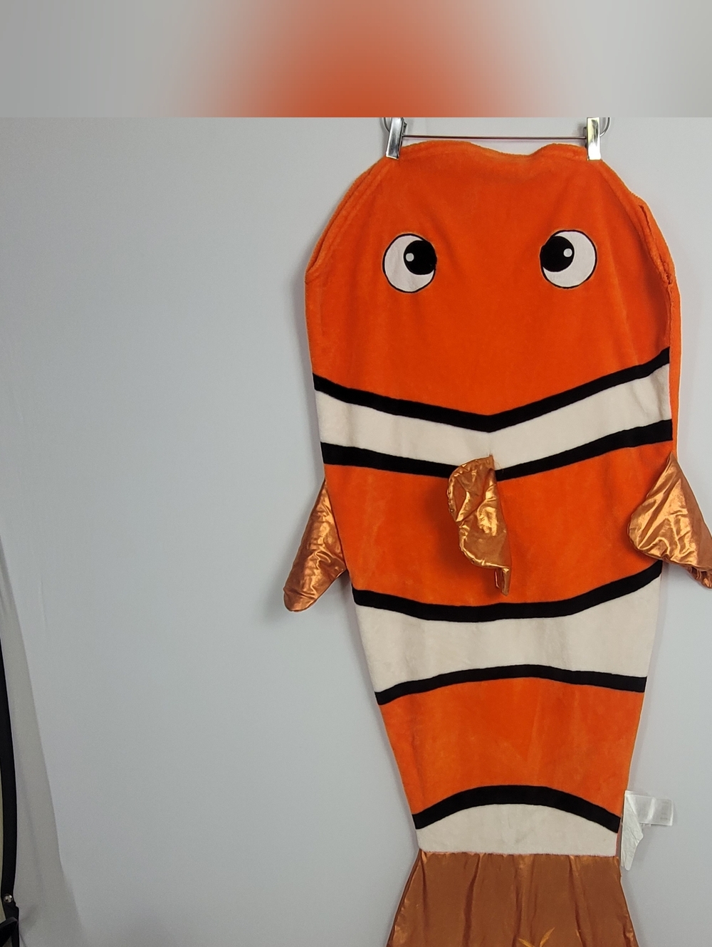 Vintage Disney Finding Nemo Clownfish Sak Kids Blanket